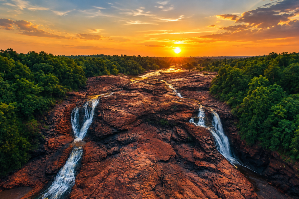 Kuntala Waterfall